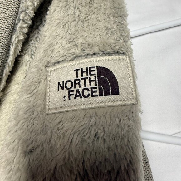 The North Face Furry Fleece Full-Zip Women’s Medium Beige/Taupe EUC - Picture 8 of 11